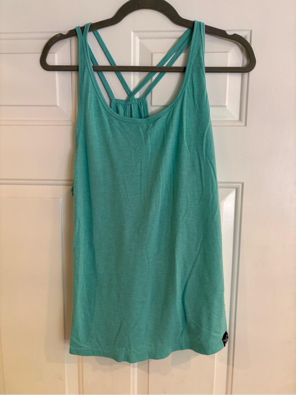 NOBULL Women’s Teal Strappy Tank Top